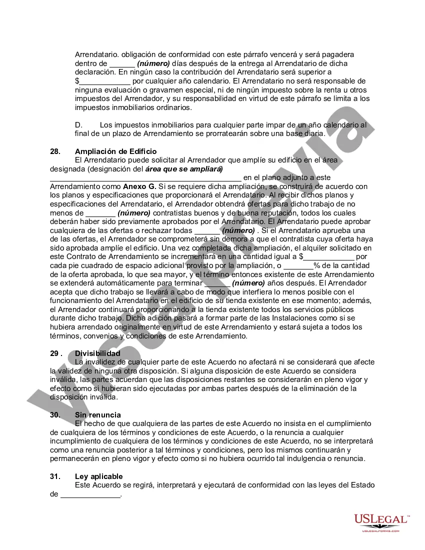 Preview Arrendamiento de Edificio Comercial con Arrendador para Construir Edificio