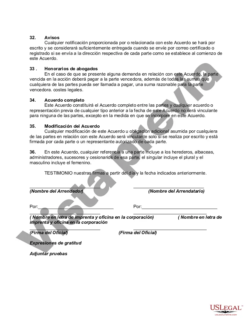 Preview Arrendamiento de Edificio Comercial con Arrendador para Construir Edificio