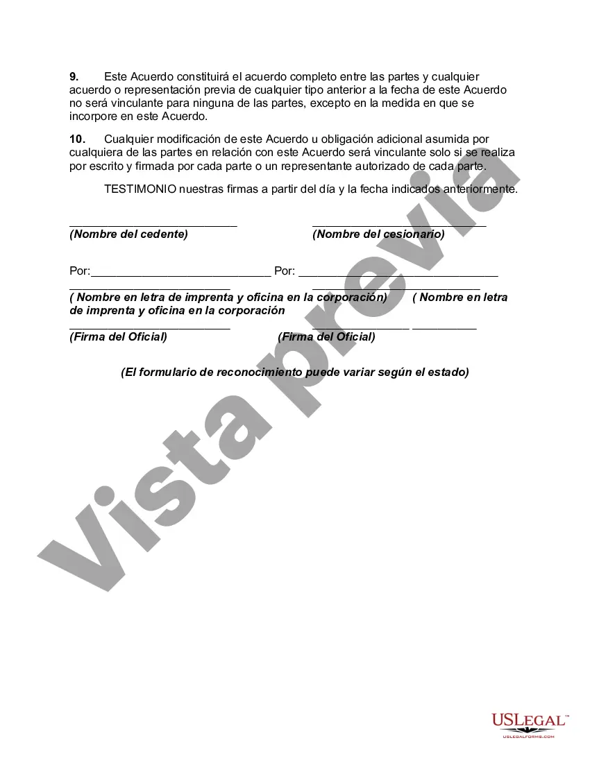 Preview Asignación de Nombre de Dominio junto con un Acuerdo de Compra de Activos