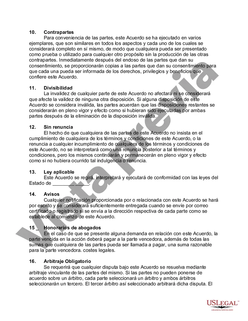 Preview Acuerdo de Administración entre la Asociación de Condóminos y la Administración