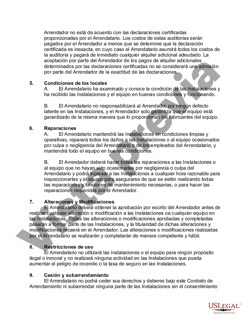 Preview Arrendamiento de Plantas y Equipos Industriales