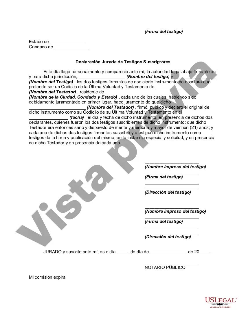 Get Cambio de testamento con codicilo que sustituye nuevas disposiciones Preview Cambio de testamento con codicilo que sustituye nuevas disposiciones