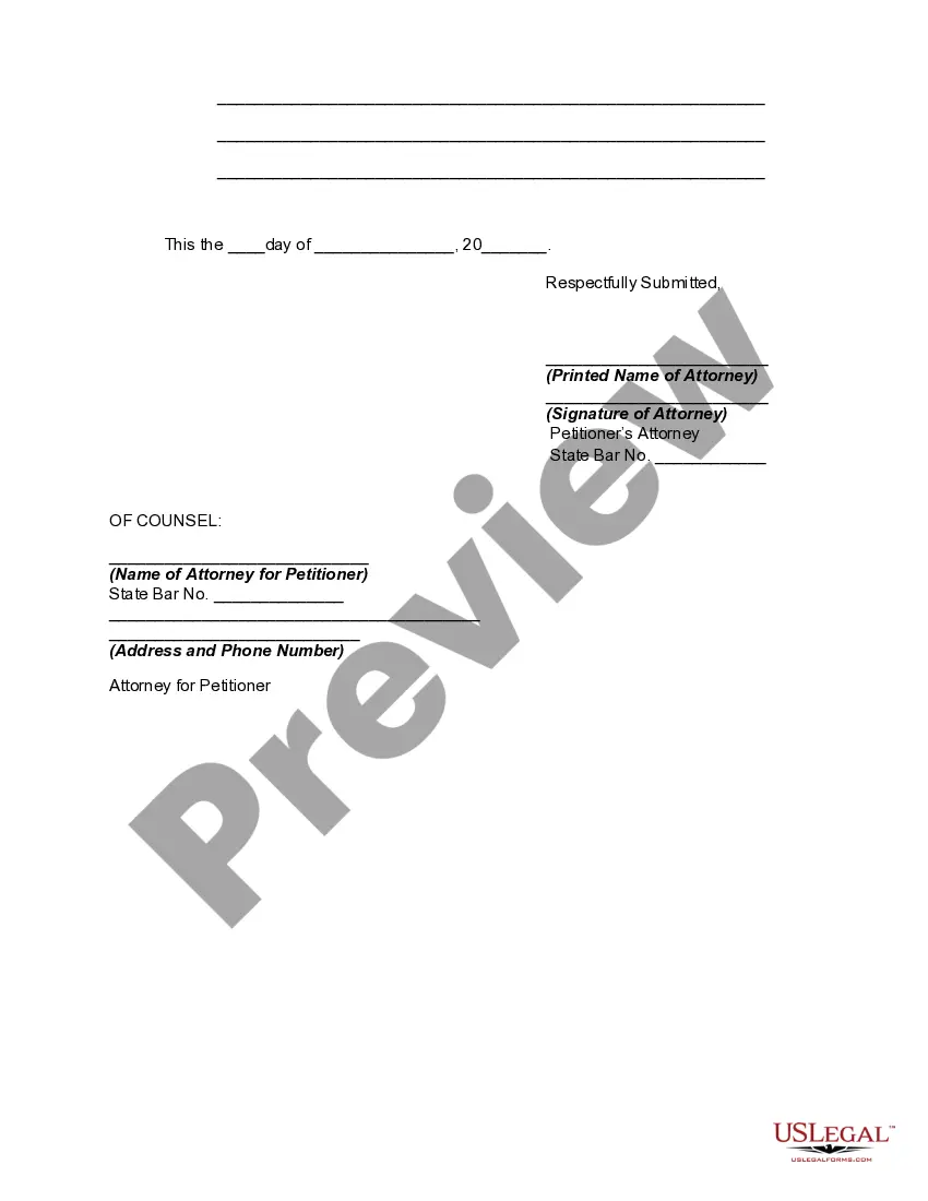 Preview Petition of Creditor of an Estate of a Decedent for Distribution of the Remaining Assets of the Estate