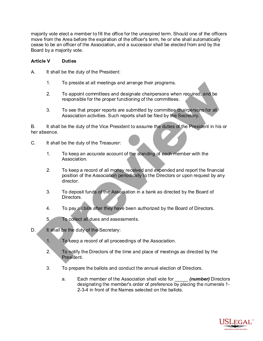 bylaws-of-unincorporated-association-of-subdivision-residents