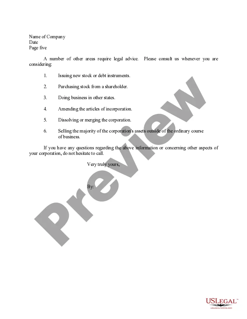 Get Sample Letter for Information regarding Corporation Preview Sample Letter for Information regarding Corporation