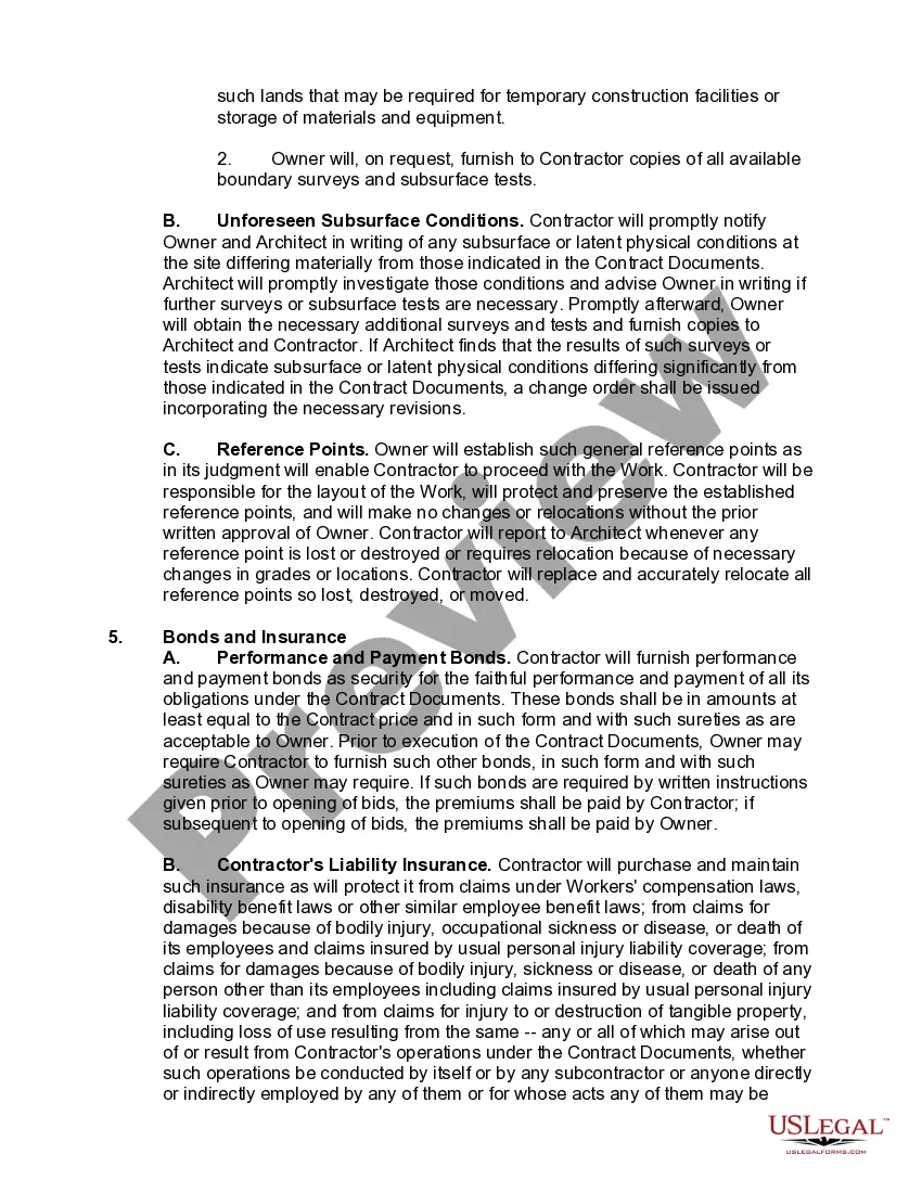 Get Contract for Construction of a Building with Architect to be Owner's Representative during the Construction Period Preview Contract for Construction of a Building with Architect to be Owner's Representative during the Construction Period