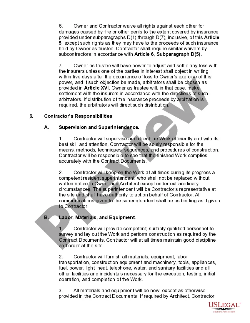 Get Contract for Construction of a Building with Architect to be Owner's Representative during the Construction Period Preview Contract for Construction of a Building with Architect to be Owner's Representative during the Construction Period