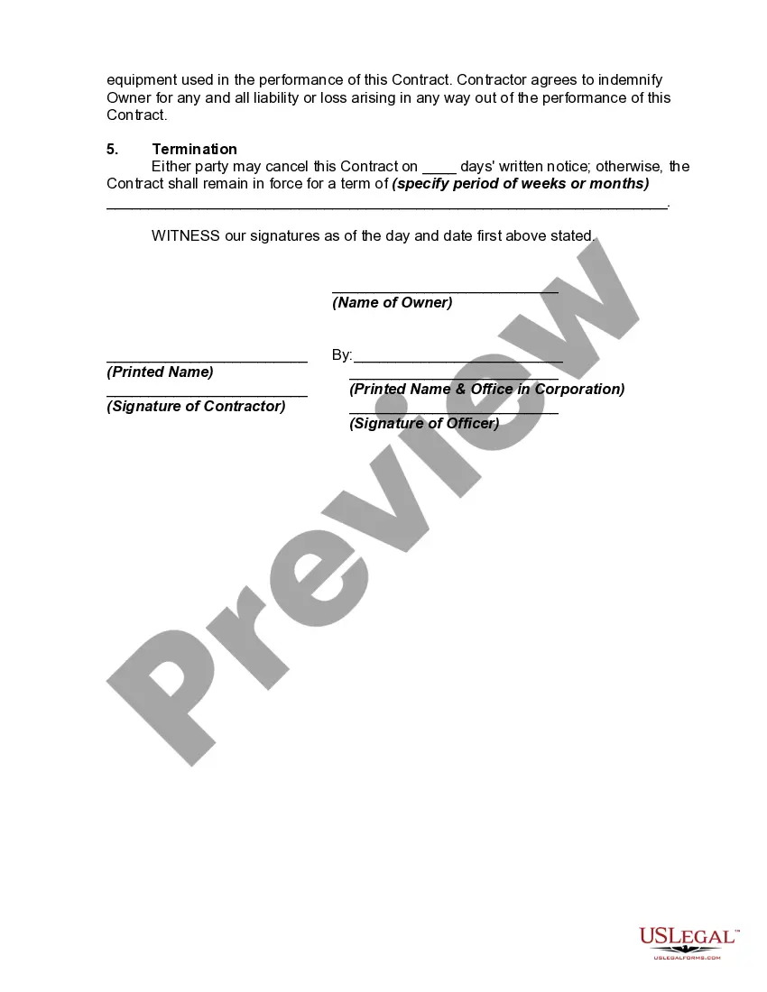 Get Agreement to Perform Farmhand Services including Operating Farm Machinery and Maintenance of Farm Equipment Preview Agreement to Perform Farmhand Services including Operating Farm Machinery and Maintenance of Farm Equipment