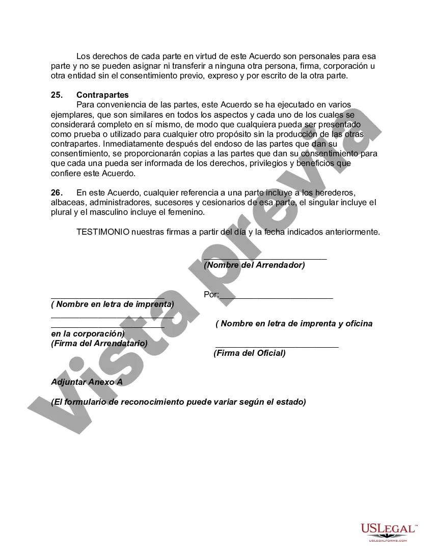 Preview Contrato de Arrendamiento de Aeronave con Opción a Renovar