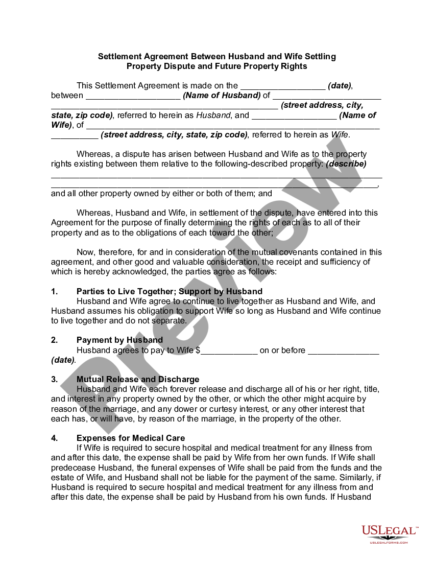 settlement-agreement-between-husband-and-wife-settling-property-dispute