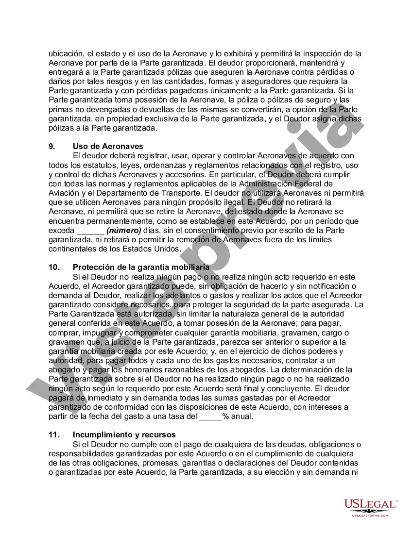Preview Acuerdo de Seguridad de Aeronaves y Equipos