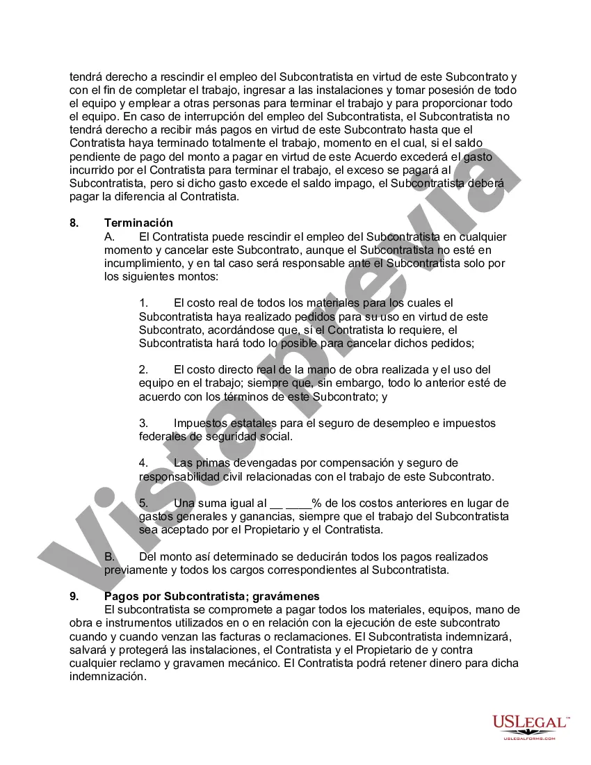 Preview Acuerdo con subcontratista para realizar servicios de remoción de nieve