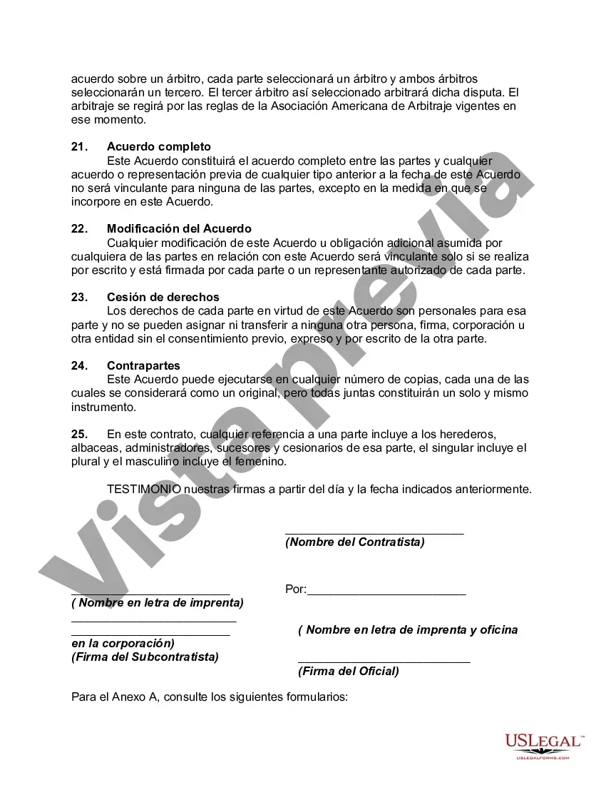 Preview Acuerdo con subcontratista para realizar servicios de remoción de nieve