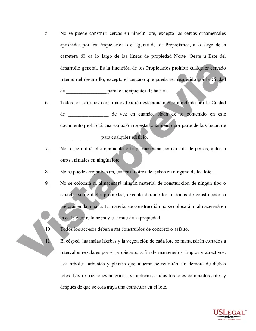 Preview Pactos de protección para Office Park