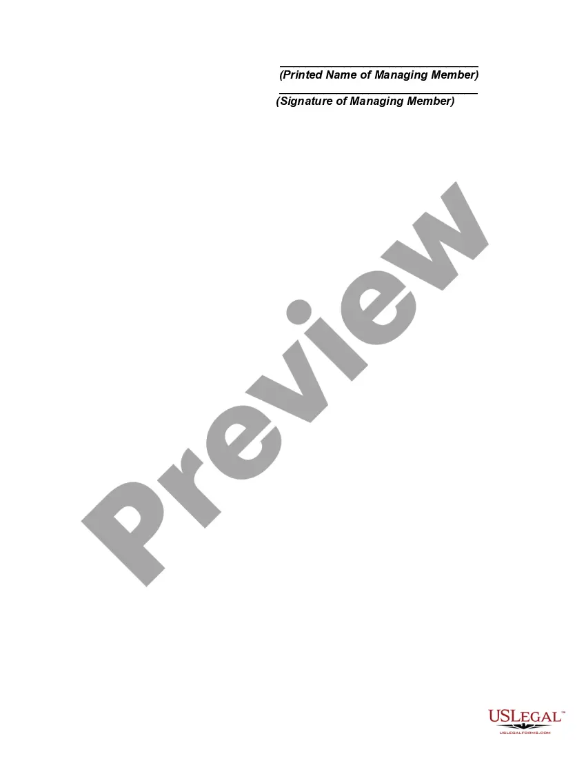 Get Minutes of a Special Meeting of the Members of a Limited Liability Company Authorizing Redemption of Member's Interest in Limited Liability Preview Minutes of a Special Meeting of the Members of a Limited Liability Company Authorizing Redemption of Member's Interest in Limited Liability