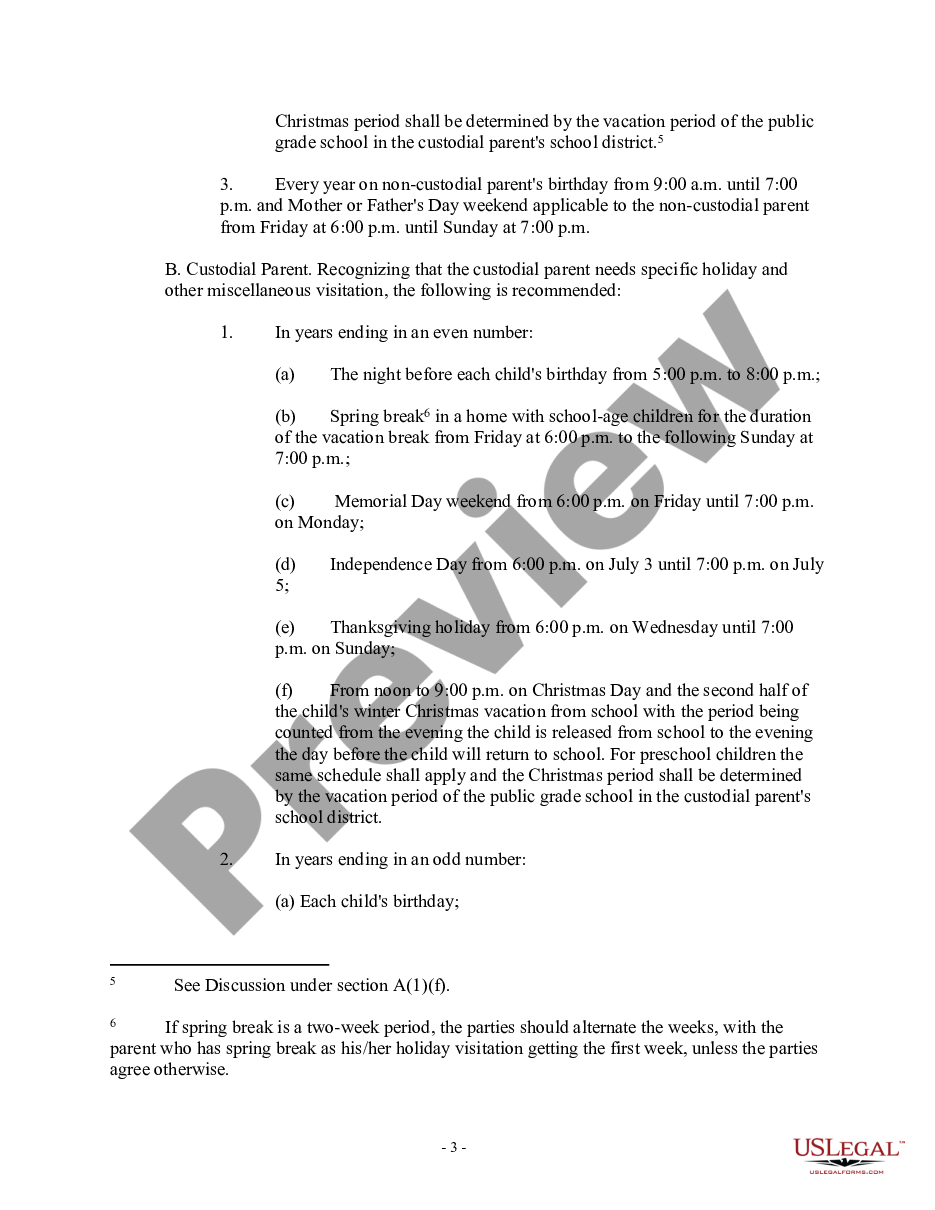 page 2 Visitation Guidelines preview