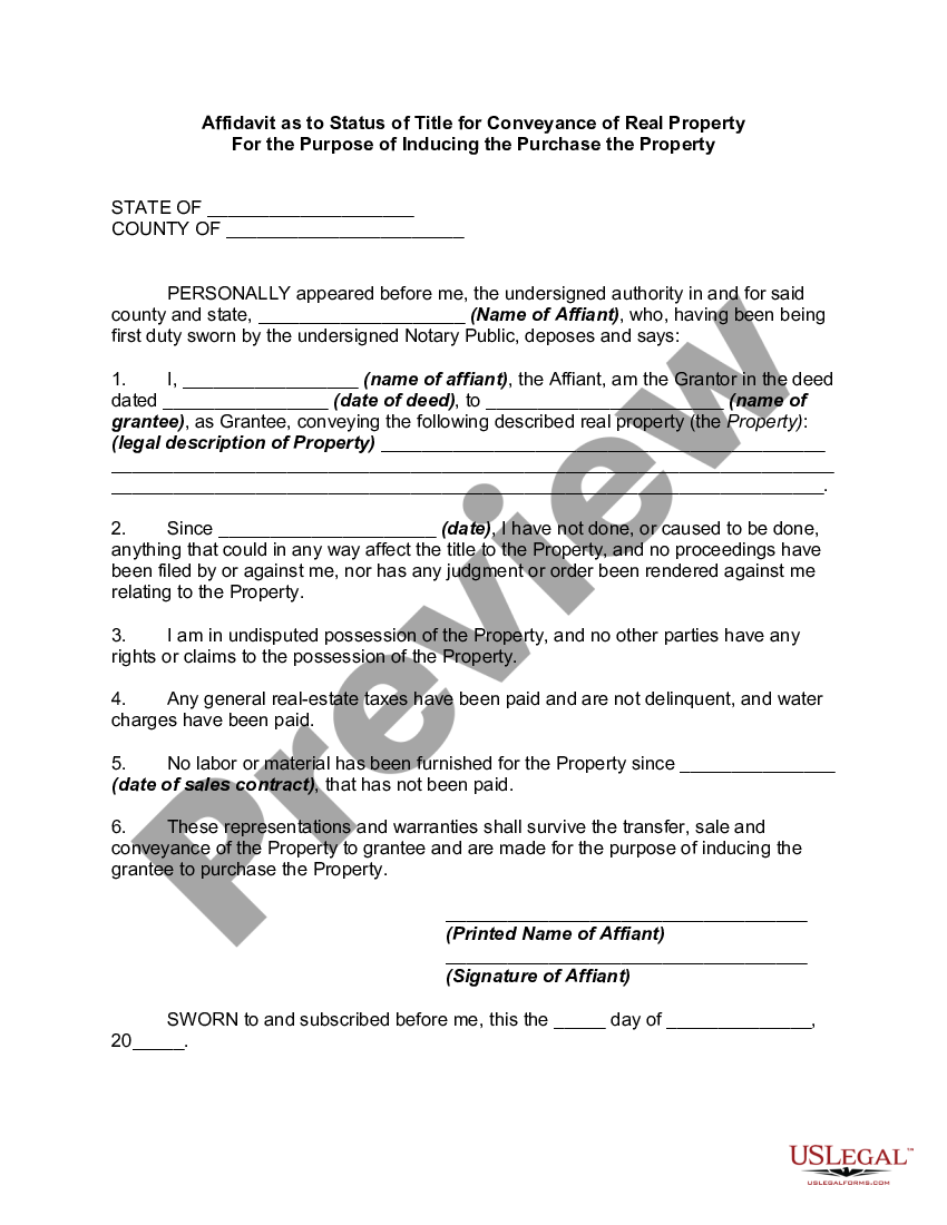 real estate conveyance form