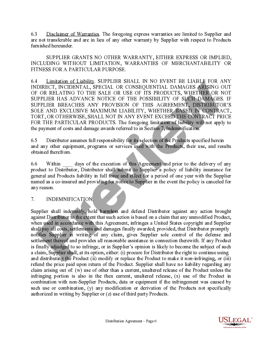 Get Distribution Agreement Preview Distribution Agreement