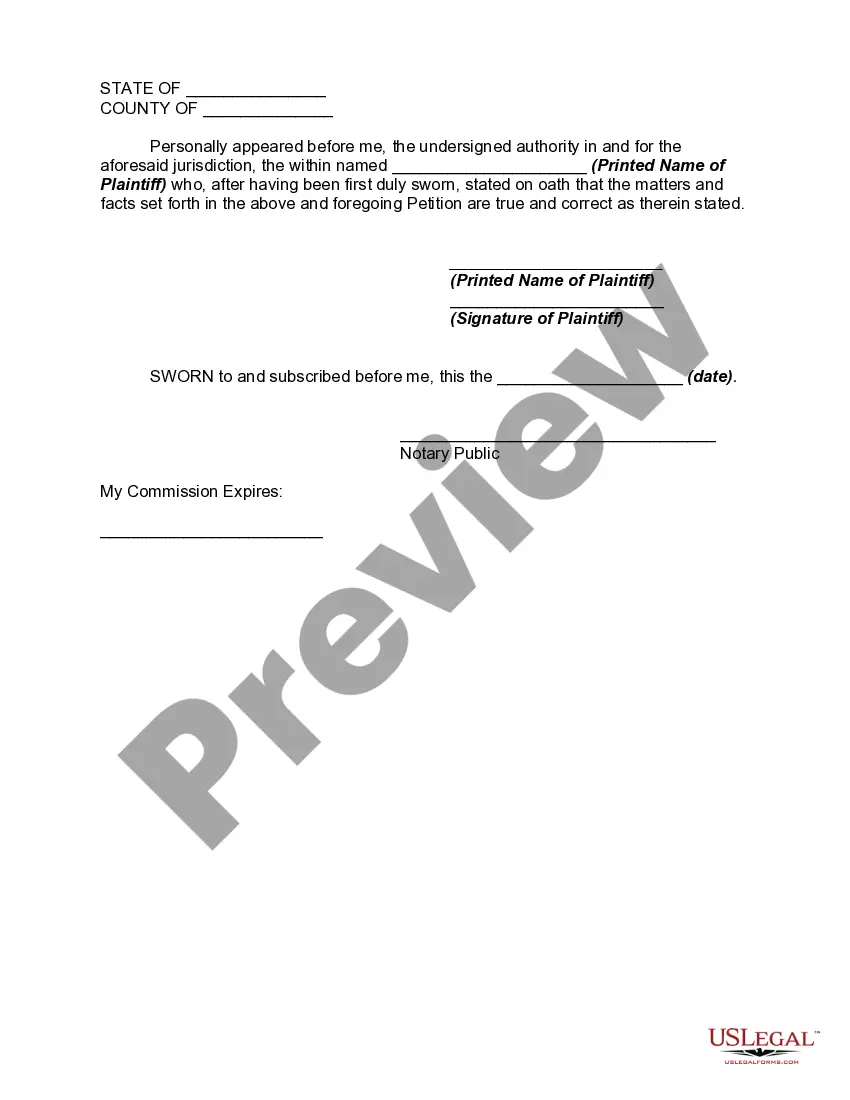 Get Complaint to Reform Deed - Mistake in Erroneous Names of Two Grantees Preview Complaint to Reform Deed - Mistake in Erroneous Names of Two Grantees