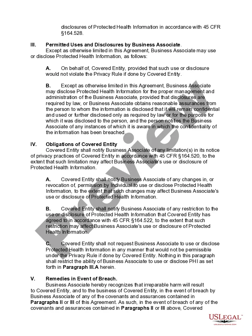 Get Rider or Collateral Agreement to HIPAA Privacy Compliance Agreement for Business Associates - HITECH Act Preview Rider or Collateral Agreement to HIPAA Privacy Compliance Agreement for Business Associates - HITECH Act