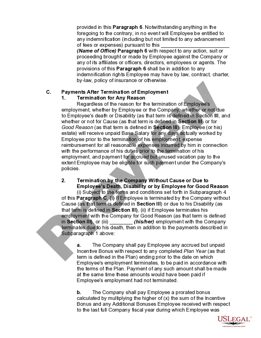 Get At-Will Employment Agreement with Executive Preview At-Will Employment Agreement with Executive