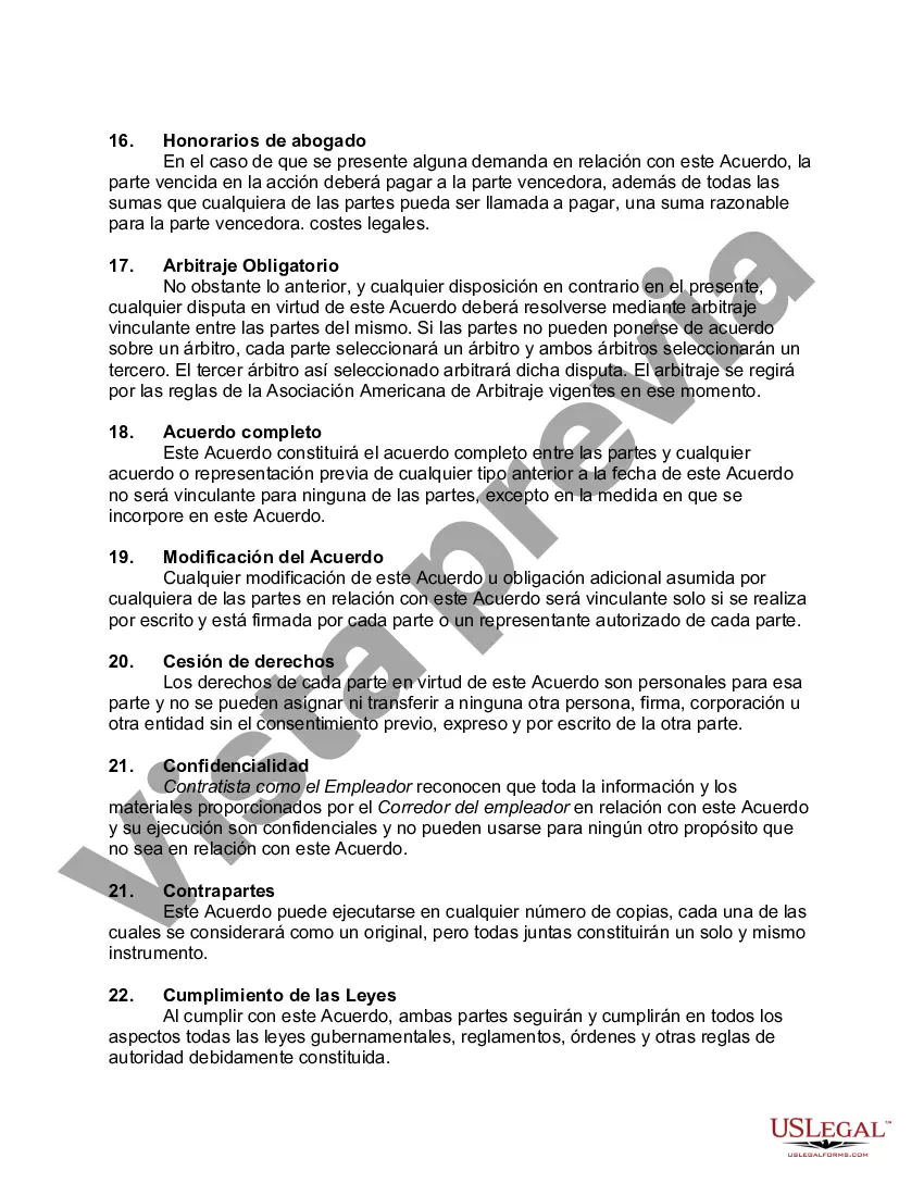 Preview Acuerdo Laboral con Director Financiero