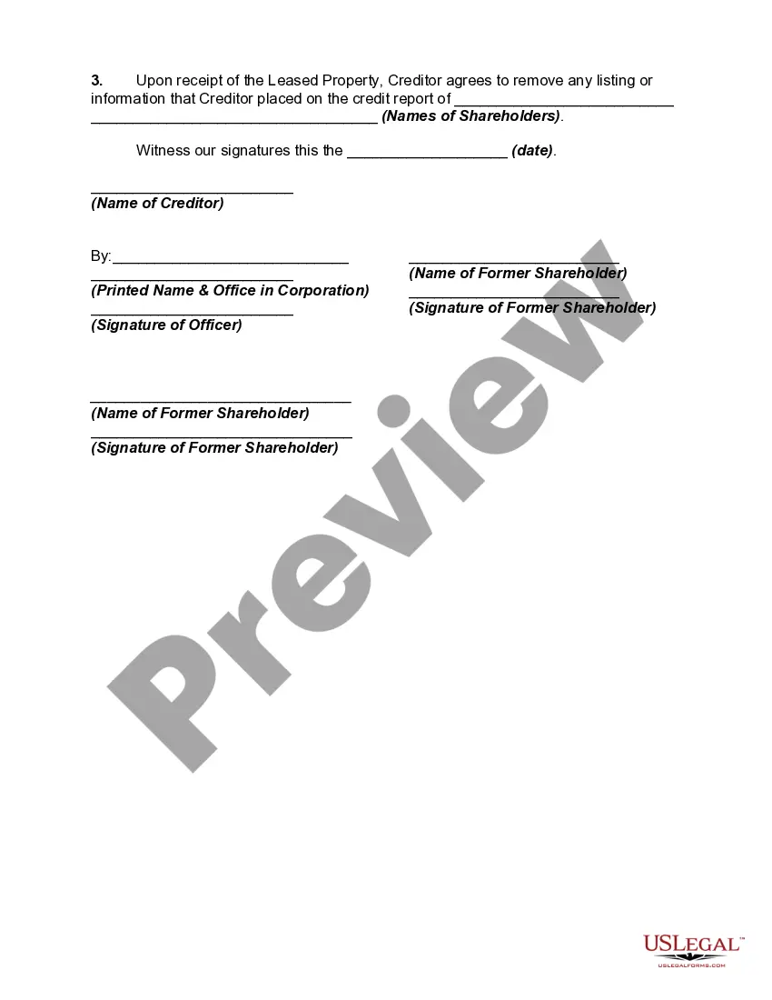Get Agreement to Compromise Debt by Returning Secured Property Preview Agreement to Compromise Debt by Returning Secured Property