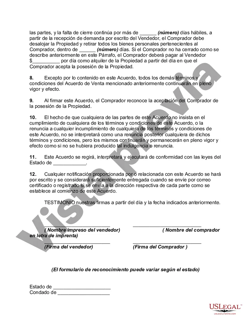 Preview Acuerdo de Posesión Anticipada