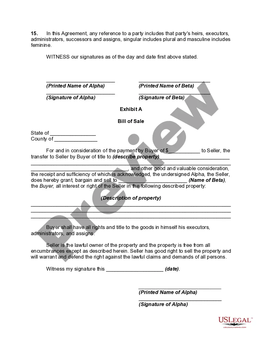 Get Agreement to Exchange Property - Barter Agreement with Assumption of Preview Agreement to Exchange Property - Barter Agreement with Assumption of