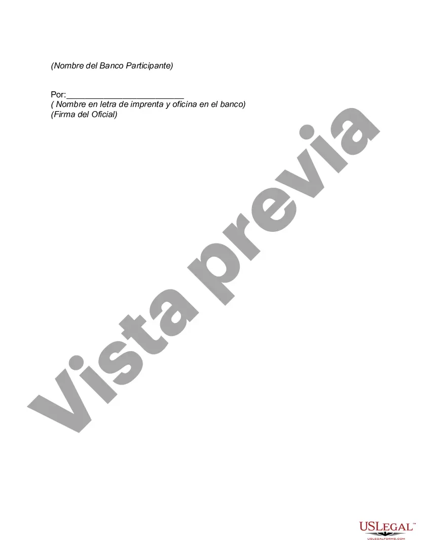 Preview Acuerdo de participación en relación con el Acuerdo de préstamo garantizado