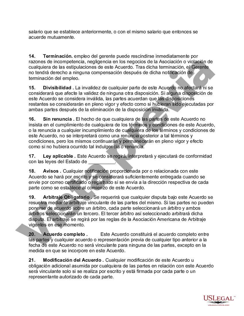Preview Acuerdo con Gerente para Planificar Eventos para Exposiciones y Eventos Similares