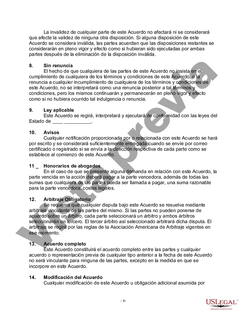 Preview Acuerdo de Accionistas con Acuerdo de Compra-Venta que Otorga a la Corporación el Primer Derecho de Negarse a Comprar las Acciones del Accionista Fallecido si los Beneficiarios del Accionista Fallecido Desean Vender dichas Acciones