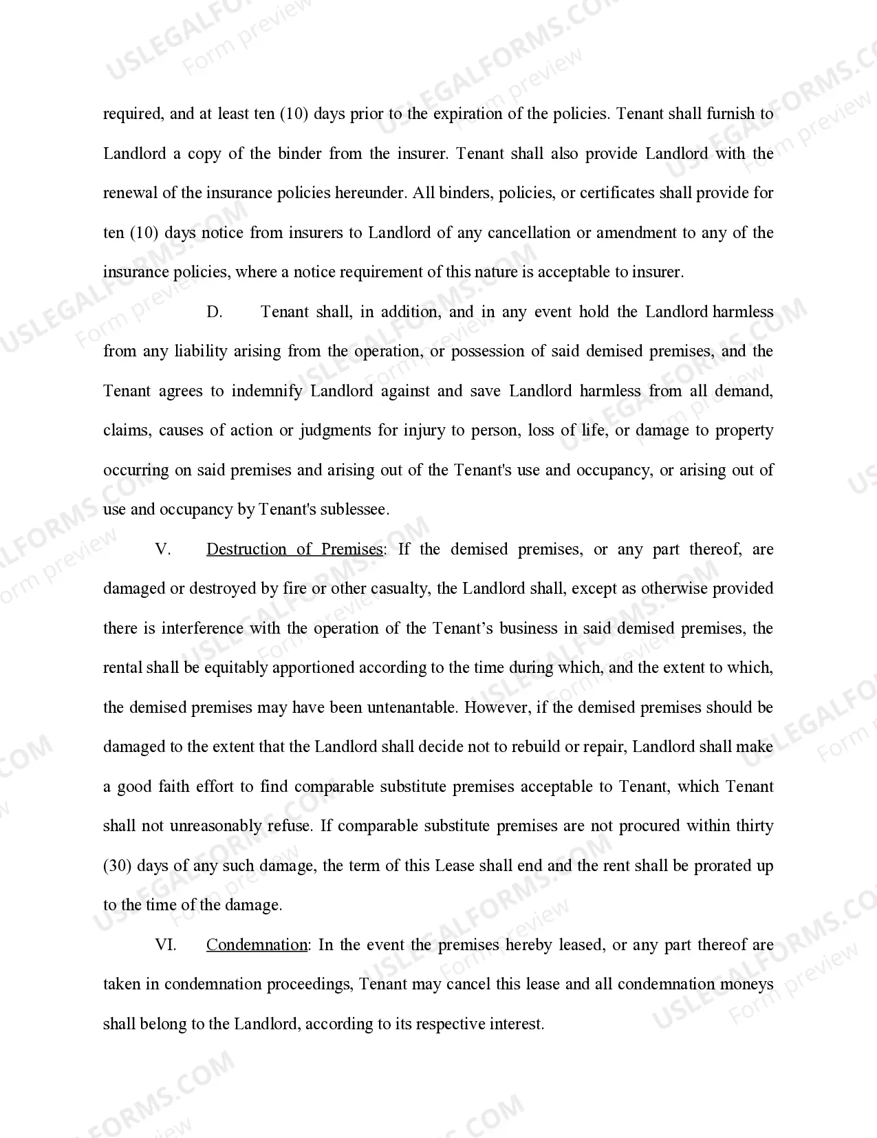 Preview Lease Agreement Medical Facility