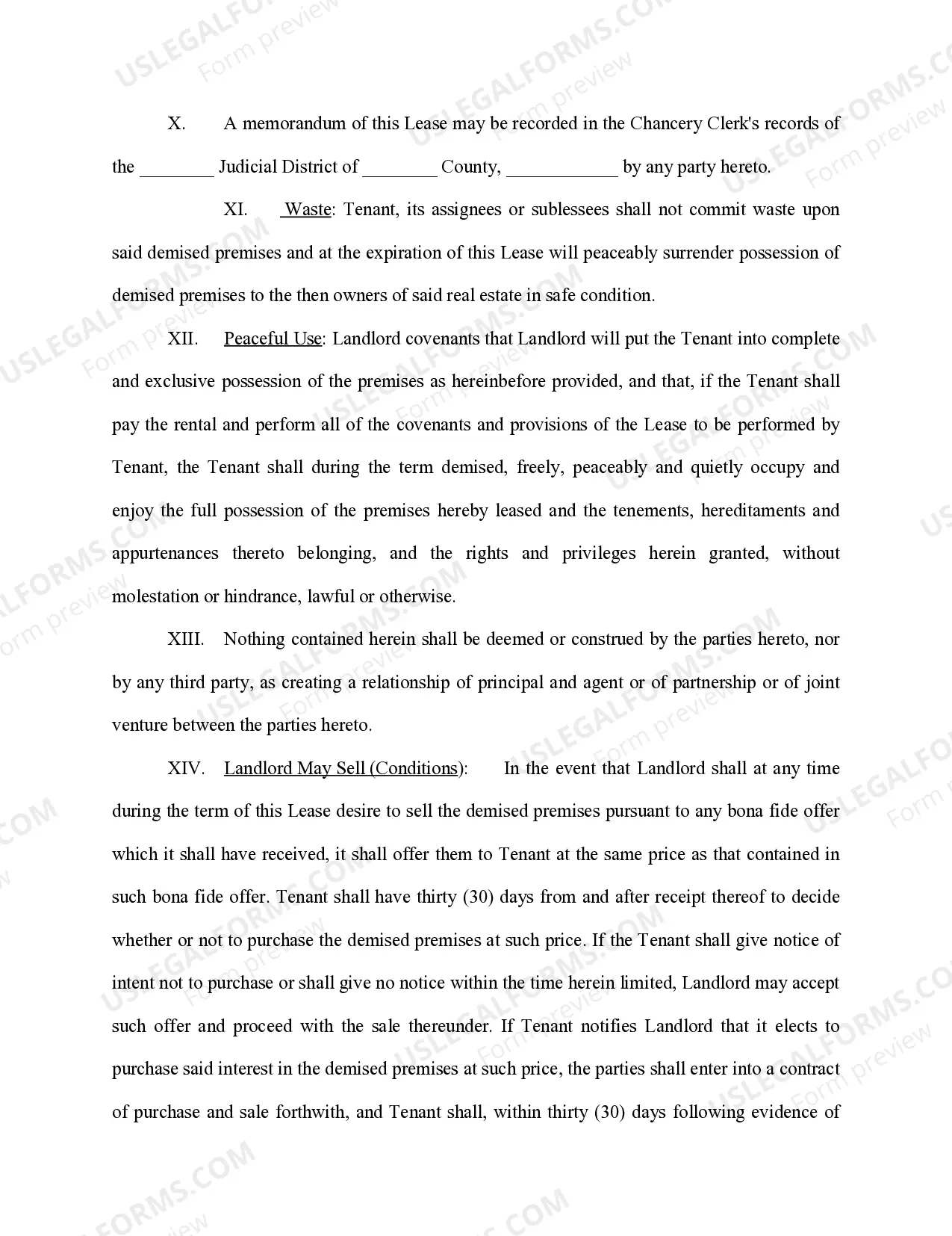 Preview Lease Agreement Medical Facility