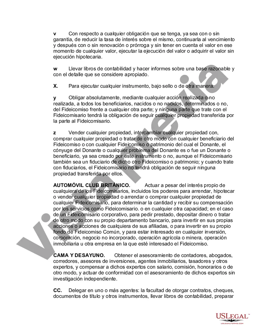 Get Inter Vivos QTIP Fideicomiso con el director para los hijos del donante sobre la muerte del cónyuge Preview Inter Vivos QTIP Fideicomiso con el director para los hijos del donante sobre la muerte del cónyuge