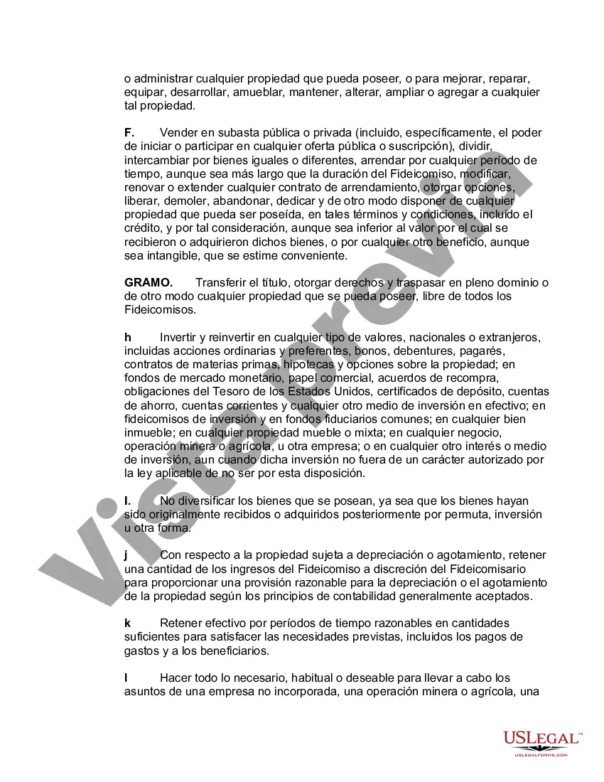 Get Inter Vivos QTIP Fideicomiso con el director para los hijos del donante sobre la muerte del cónyuge Preview Inter Vivos QTIP Fideicomiso con el director para los hijos del donante sobre la muerte del cónyuge