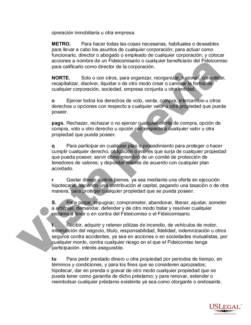 Get Inter Vivos QTIP Fideicomiso con el director para los hijos del donante sobre la muerte del cónyuge Preview Inter Vivos QTIP Fideicomiso con el director para los hijos del donante sobre la muerte del cónyuge