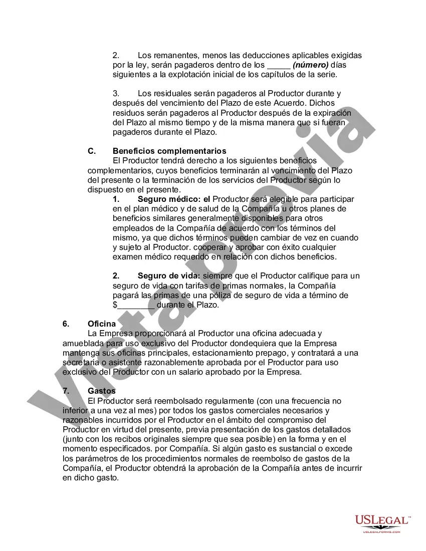 Preview Acuerdo para producir series de televisión