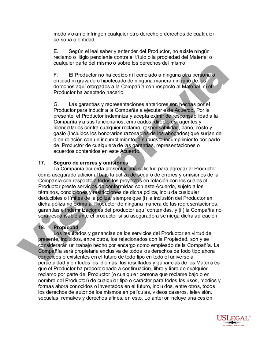 Preview Acuerdo para producir series de televisión