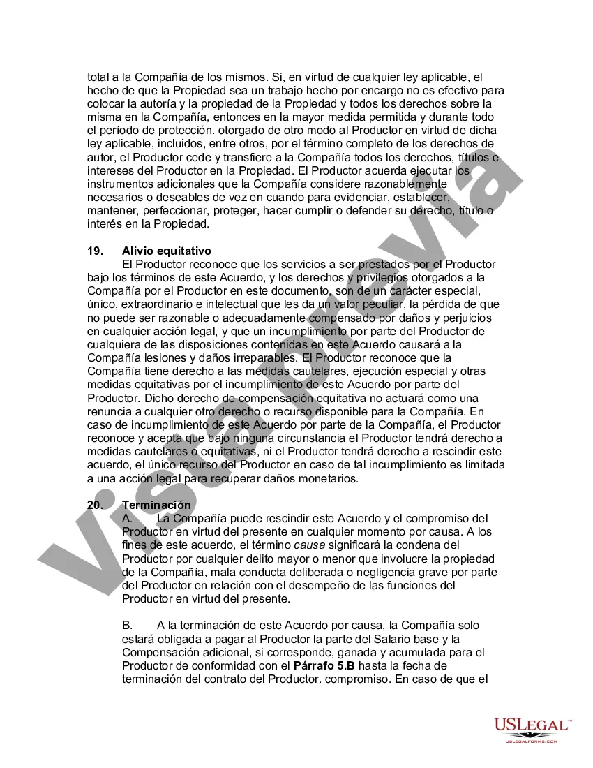 Preview Acuerdo para producir series de televisión