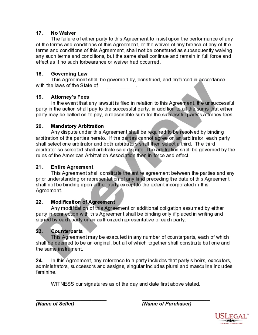 Get Agreement to Purchase Note and Mortgage Preview Agreement to Purchase Note and Mortgage