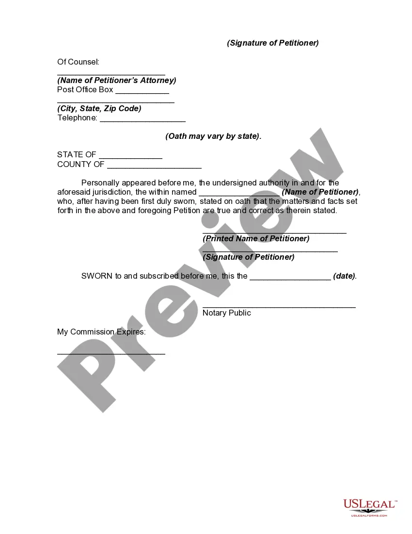 Get Petition to Determine Distribution Rights of the Assets of a Decedent Preview Petition to Determine Distribution Rights of the Assets of a Decedent