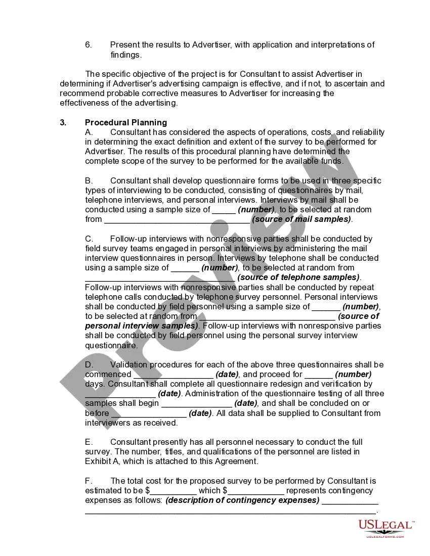 Get Advertising Effectiveness Study Preview Advertising Effectiveness Study