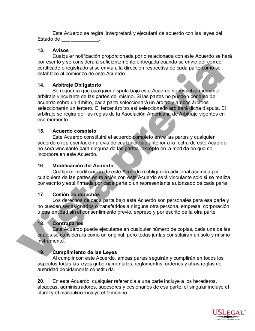 Preview Acuerdo de servicios de publicidad