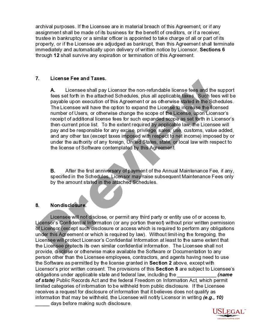 Get Software License and Support Agreement Preview Software License and Support Agreement