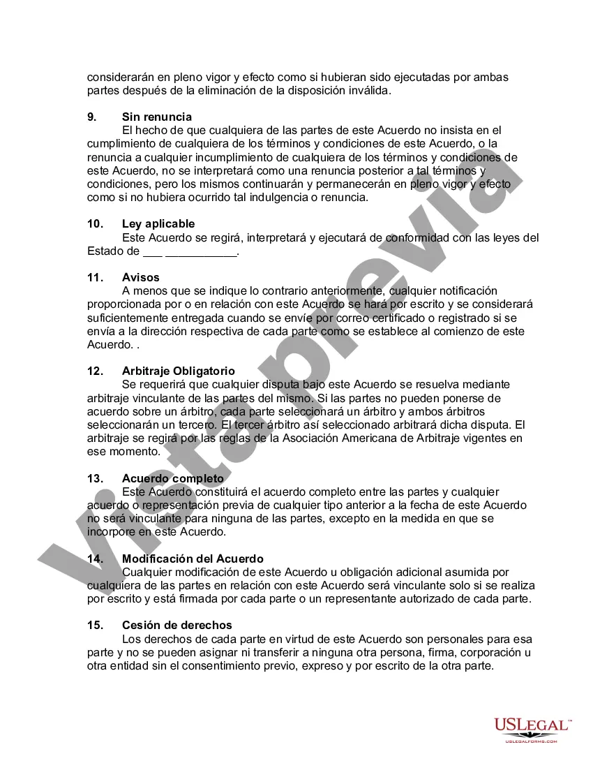 Preview Contrato de mantenimiento de software