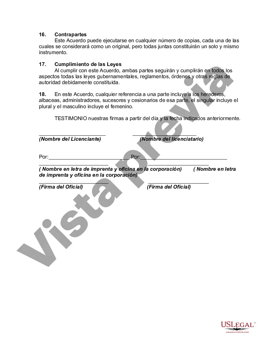 Preview Contrato de mantenimiento de software