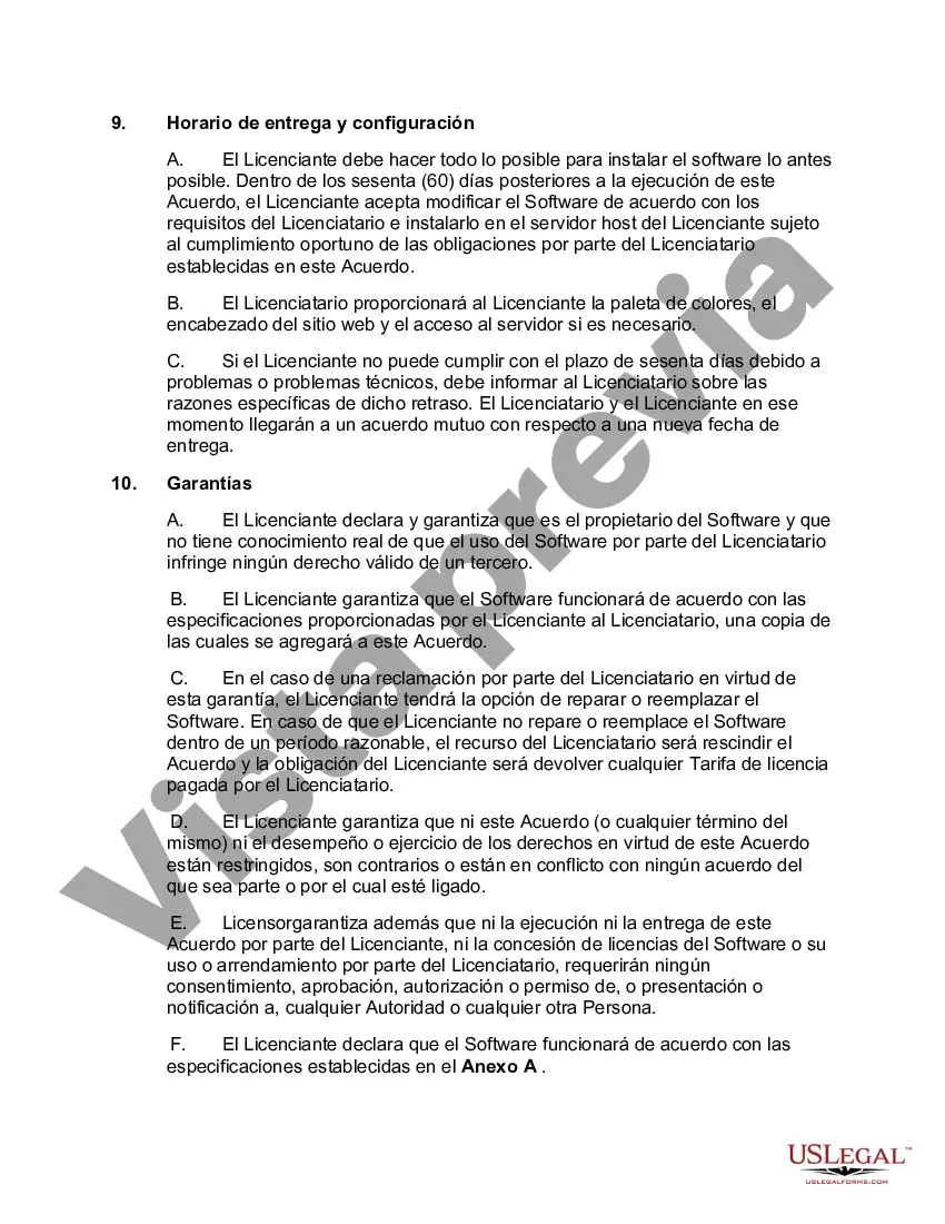 Preview Acuerdo de licencia de software para facilitar la venta de entradas en línea para espectáculos y eventos deportivos