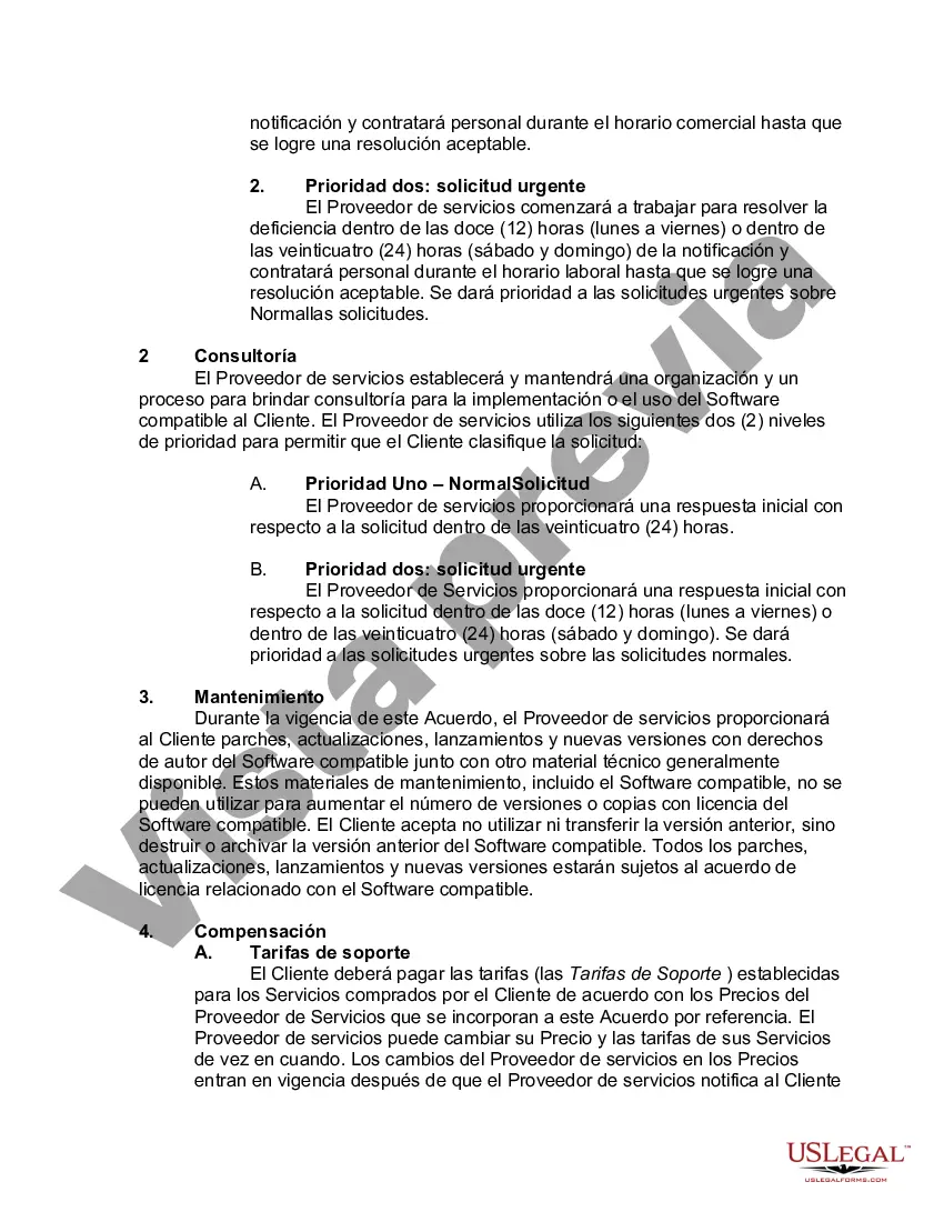 Preview Contrato de Asistencia y Consultoría de Soporte Técnico para Software Informático