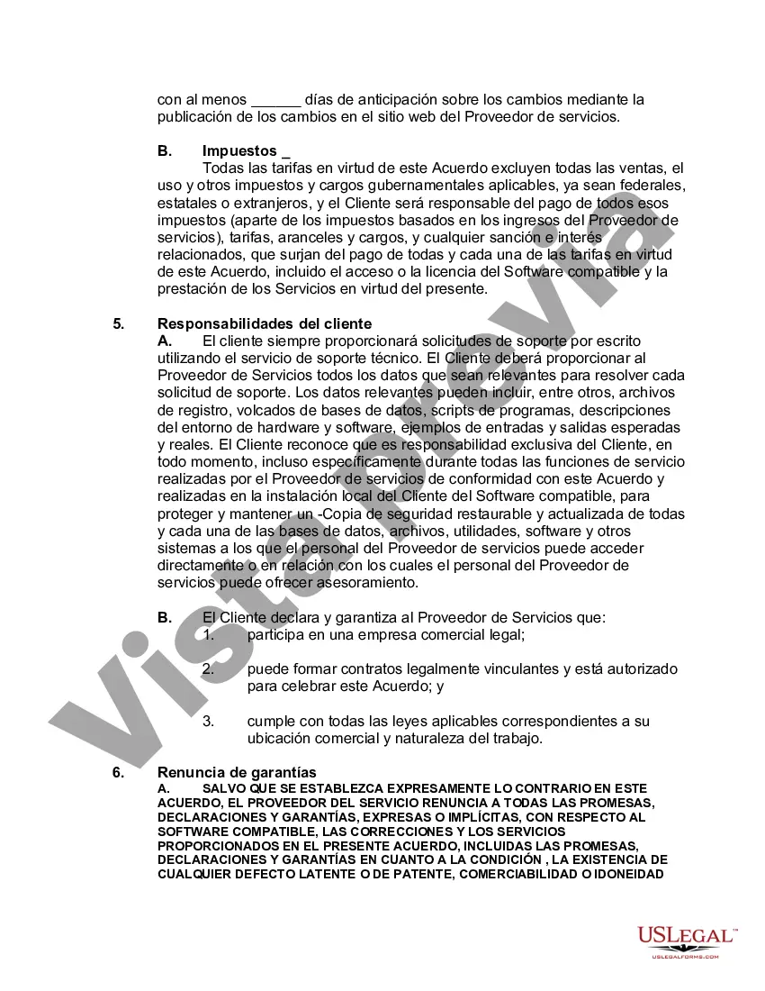 Preview Contrato de Asistencia y Consultoría de Soporte Técnico para Software Informático